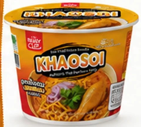 Chicken Khaosoi Cup instant noodles, 105 g