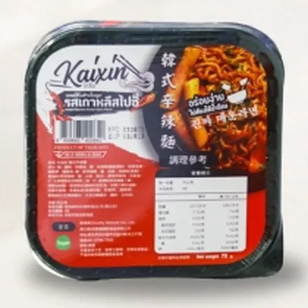 ผลงาน OEM ถ้วยร้อน บะหมี่สไตล์เกาหลี